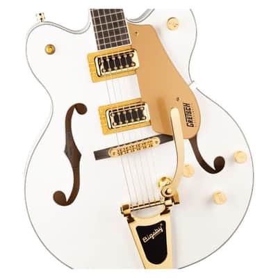 Gretsch G5422TG Electromatic Classic Hollowbody Double-Cut with Bigsby - Snowcrest White image 3