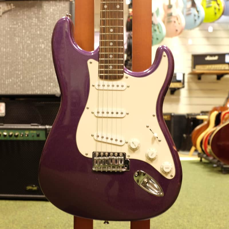 Squier Standard Stratocaster Metallic Purple | Reverb