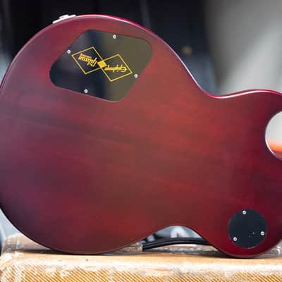 2025 Epiphone Inspired by Gibson Custom 1959 Les Paul Standard - in Deep Cherry Sunburst image 2