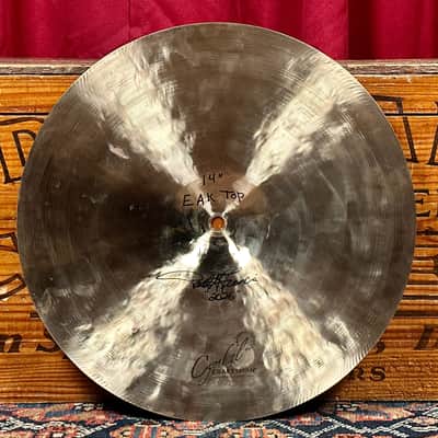 14" Cymbal Craftsman EAK Style Hi-Hat Cymbal Pair 1048g/1298g *Video Demo* image 4