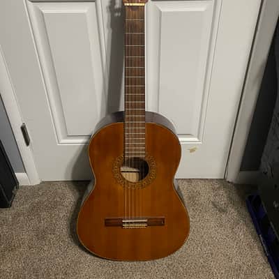 El Degas c80y classical acoustic guitar 1970s - natural image 1
