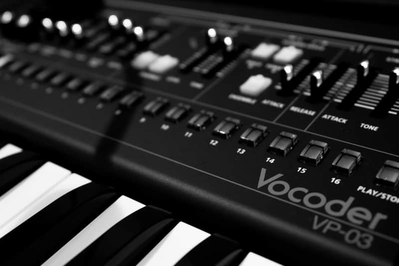 Roland VP-03 Boutique Series Vocoder Plus Synthesizer Module with K-25m Keyboard 2016 - Present - Black image 1