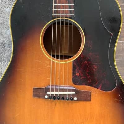 Used Gibson J-45 Sunburst Acoustic Guitar w/Chipboard Case (Est. 1957) – Very Good Condition image 2