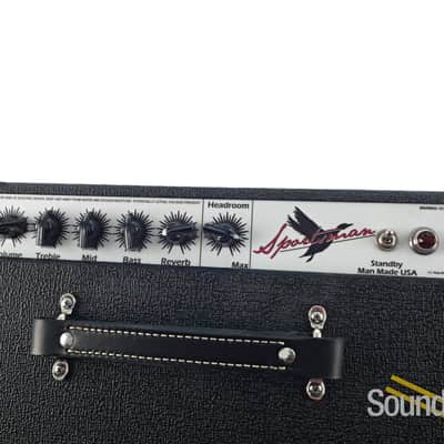Carr Amplifiers Sportsman 19W 1x12 Combo Amp--Black image 8