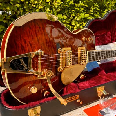 ✮AMAZING✮2023 Gretsch G-6134T GQM Limited Edition PENGUIN✮QUILT FORGE GLOW✮£3899 image 21