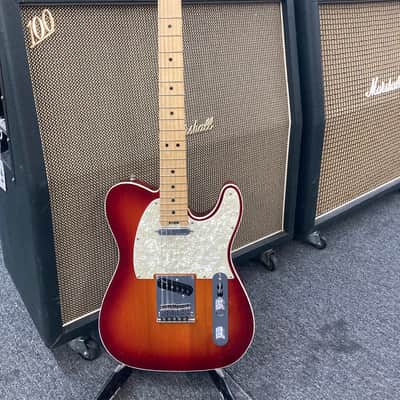 Fender American Elite Telecaster with Maple Fretboard 2017 - Aged Cherry Burst image 2
