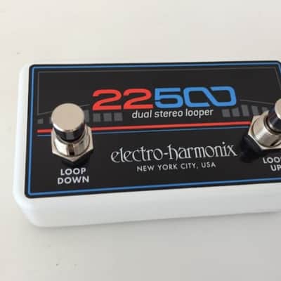 EHX Electro-Harmonix Electro-Harmonix 22500 Dual Stereo Looper Pedal & FSW w/ Original box & paperwork image 6