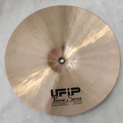 UFIP Primo 16" Crash Becken Standard Custom Bronze – NOS image 2