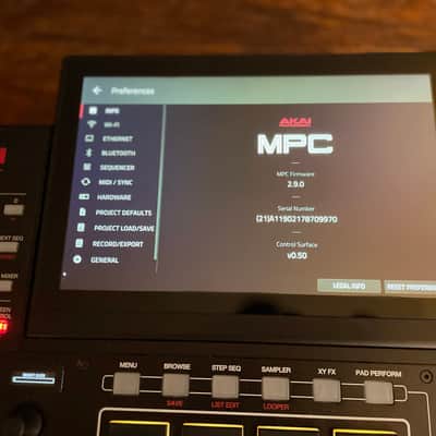 Akai MPC X Standalone Sampler / Sequencer 2017 - Present - Black image 12