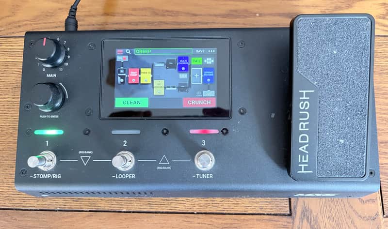 Headrush MX5 Amp Modeling Guitar Effect Processor 2021 - Black image 1