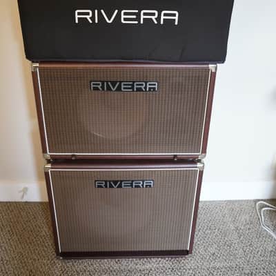 Rivera Rivera Sedona Tube Head + Dual Matching Sedona EX Extension Cabinets (Full Stack) – Loaded with JBL Drivers 2010 - Brown Rolex image 13