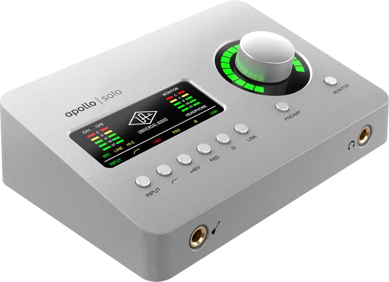 Universal Audio Apollo Solo Heritage Edition Thunderbolt 3 Audio Interface. New with Full Warranty! image 1