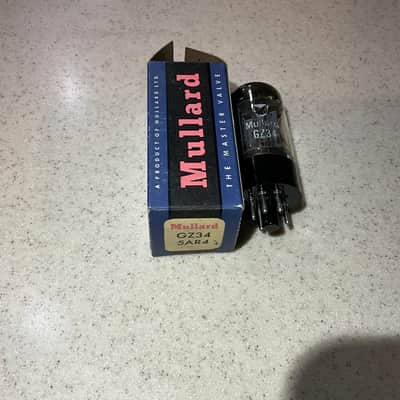Mullard GZ34 / 5AR4 NOS Rectifier Tube – Made in England image 4