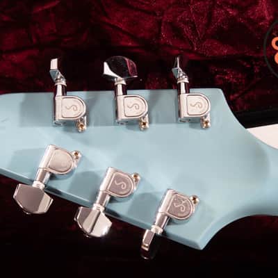 2023 Gibson Custom Shop Limited Run 70s Flying V VOS Maui Blue OHSC COA image 8