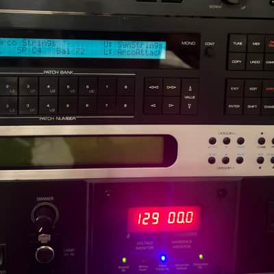 Roland D-550 Digital Piano Sound Module 1987 - Black