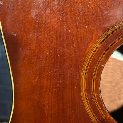 USA Vintage 1978 Guild D-25M Mahogany Brown w/ OHSC image 8