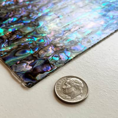 Real Abalone Inlay sheet for Guitar mandolin Luthier image 1