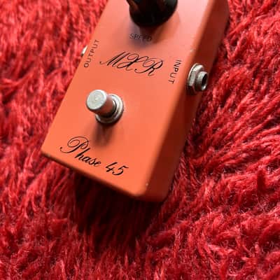 MXR MX-105 Script Phase 45 1973 - 1975 - Orange with Box and Spec Sheet image 6