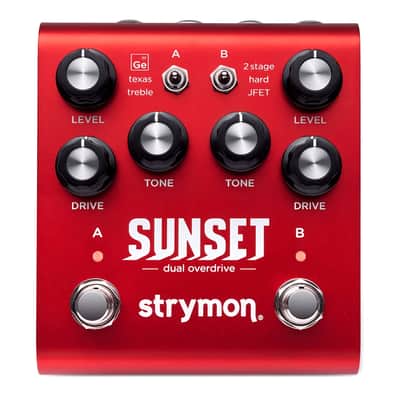 Strymon Sunset Dual Overdrive 2017 - Present - Red image 1