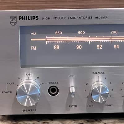 Philips 785 High Fidelity Laboratories Stereo Receiver Serviced (SWEET) image 3