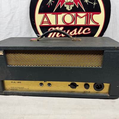 Marshall Model 1917 JMP PA20 pa p.a. 20-Watt Tube Amplifier Head 1970 - Local Pickup Only image 10