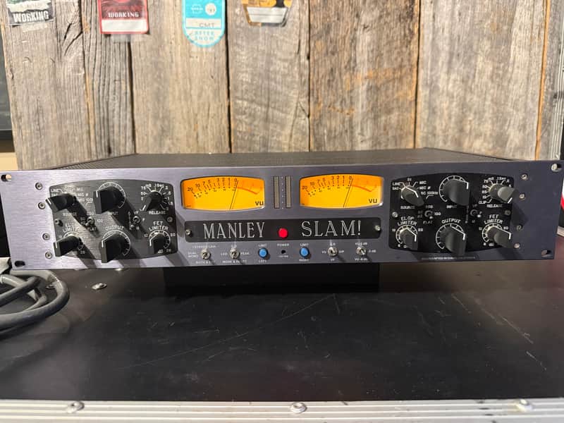 Manley Labs SLAM! Stereo Limiter & Mic Pre 2010s - Purple image 1