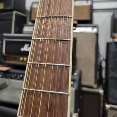 Alvarez AD60-12 12-String Dreadnought Acoustic Guitar W/ Case - Natural (C016-39) image 4