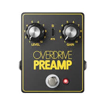 JHS Overdrive / Preamp 2022 - Present - Black / Yellow image 1