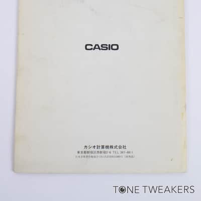 Casio VL-5 Manual Music Notation Japanese VINTAGE SYNTH DEALER image 2