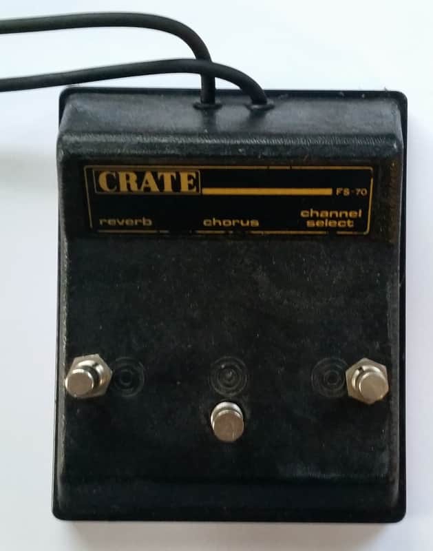 Crate FS70 Reverb / Chorus Footswitch image 1