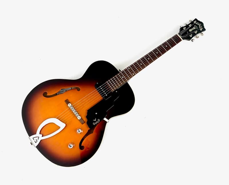 Guild T-50 Slim Newark St. Collection Antique Sunburst image 1