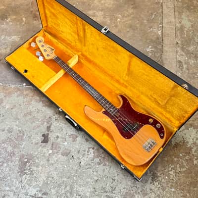 Greco “Gneco” Electric Precision Bass  c 1974 - Natural original vintage MIJ Japan Matsumoku image 1