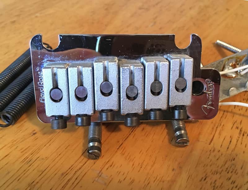 Fender USA Stratocaster Mini Floyd Rose Deluxe Locking Strat Plus Tremolo Bridge - ULTRA-RARE! image 1