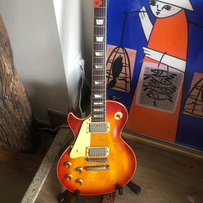 Greco Egf 850 super real left handed 1980 Sunburst image 1