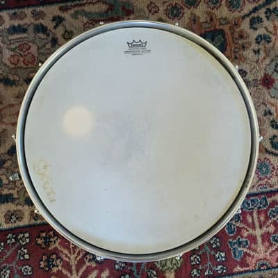 Vintage 1970s Pearl Model B4514 Chrome Over Brass Snare Drum 5 x 14 Stewart Copeland image 7