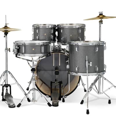 PDP Center Stage Silver Sparkle 5pc Kit Hardware Cymbals & Throne Included (PDCE2015KTSS) image 4