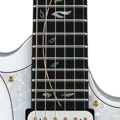 IBANEZ JEM7VP WH JEM Premium STEVE VAI 6 STRING WITH GIG BAG WHITE - Open Box image 4