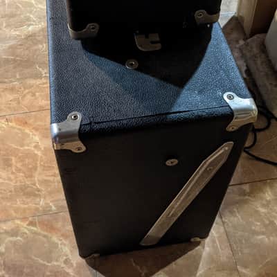 Fender Bassman Amplifier & 2x12" Cabinet, Vintage 1967 Black Face image 6