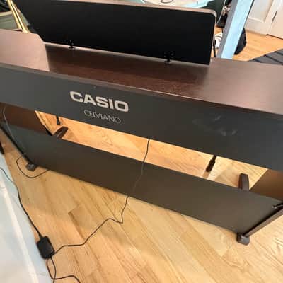 Casio AP-270 Celviano 88-Key Digital Cabinet Piano 2010s - Walnut image 7