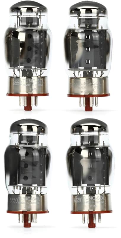 Tung-Sol 6550 Power Tubes - Matched Quartet image 1
