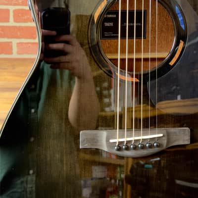 Yamaha TAG1 E TransAcoustic Acoustic-electric Guitar - Translucent Black image 4