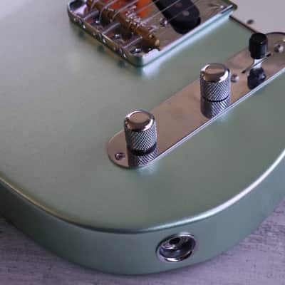 2021 Fender American Professional II Telecaster (Mystic Surf Green) image 3