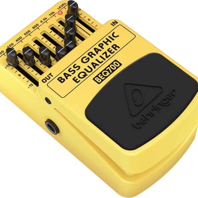 Behringer BEQ700 7-Band Equalizer Foot Pedal For Bass image 2
