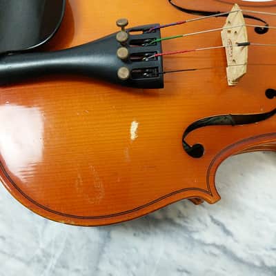 Glaesel VI130E3 3/4 Size Violin Outfit w/case and bow F13358 image 5