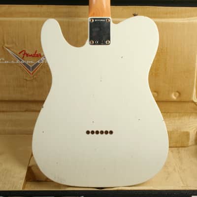 Fender Custom Shop 1960 Telecaster HH Journeyman Relic Olympic White R147460 image 2