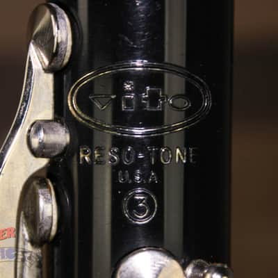 USED - Vito Reso-Tone Clarinet Plastic Body Made in USA, No Mouthpiece image 3