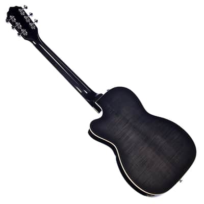 Airline Guitars Tuxedo Blackburst Flame image 8