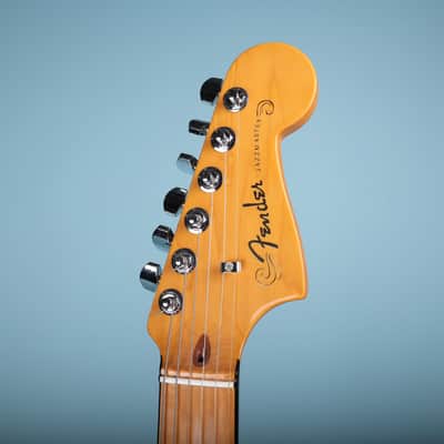 2023 Fender American Ultra Jazzmaster Cobra Blue w/ Maple Fretboard image 13