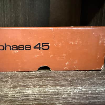 MXR MX-105 Block Phase 45 Nice With Box, Manual & More 1980 - Orange image 14
