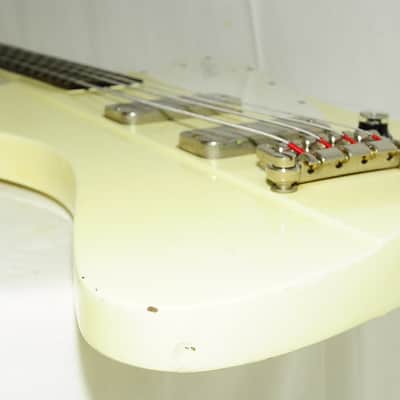 Orville by Gibson Thunderbird Cream Electric Bass Ref No 3702 image 3